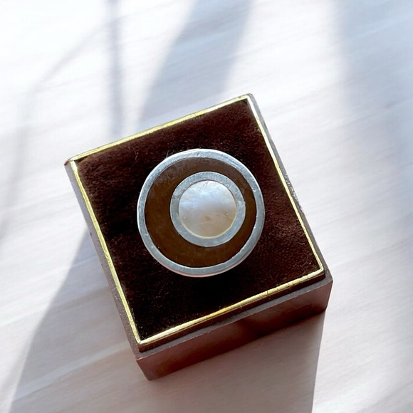 🌺 Soul Flower Sterling Silver Inlay Ring - Picture 7 of 12